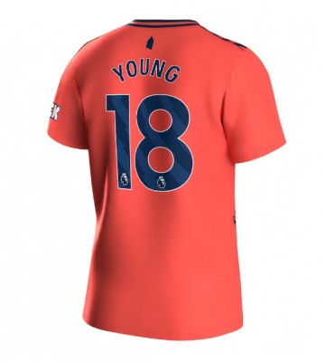 Everton Ashley Young #18 Replica Away Stadium Shirt 2023-24 Short Sleeve